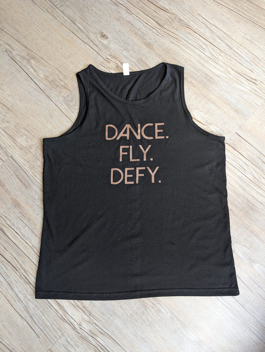 Dance. Fly. Defy Tank